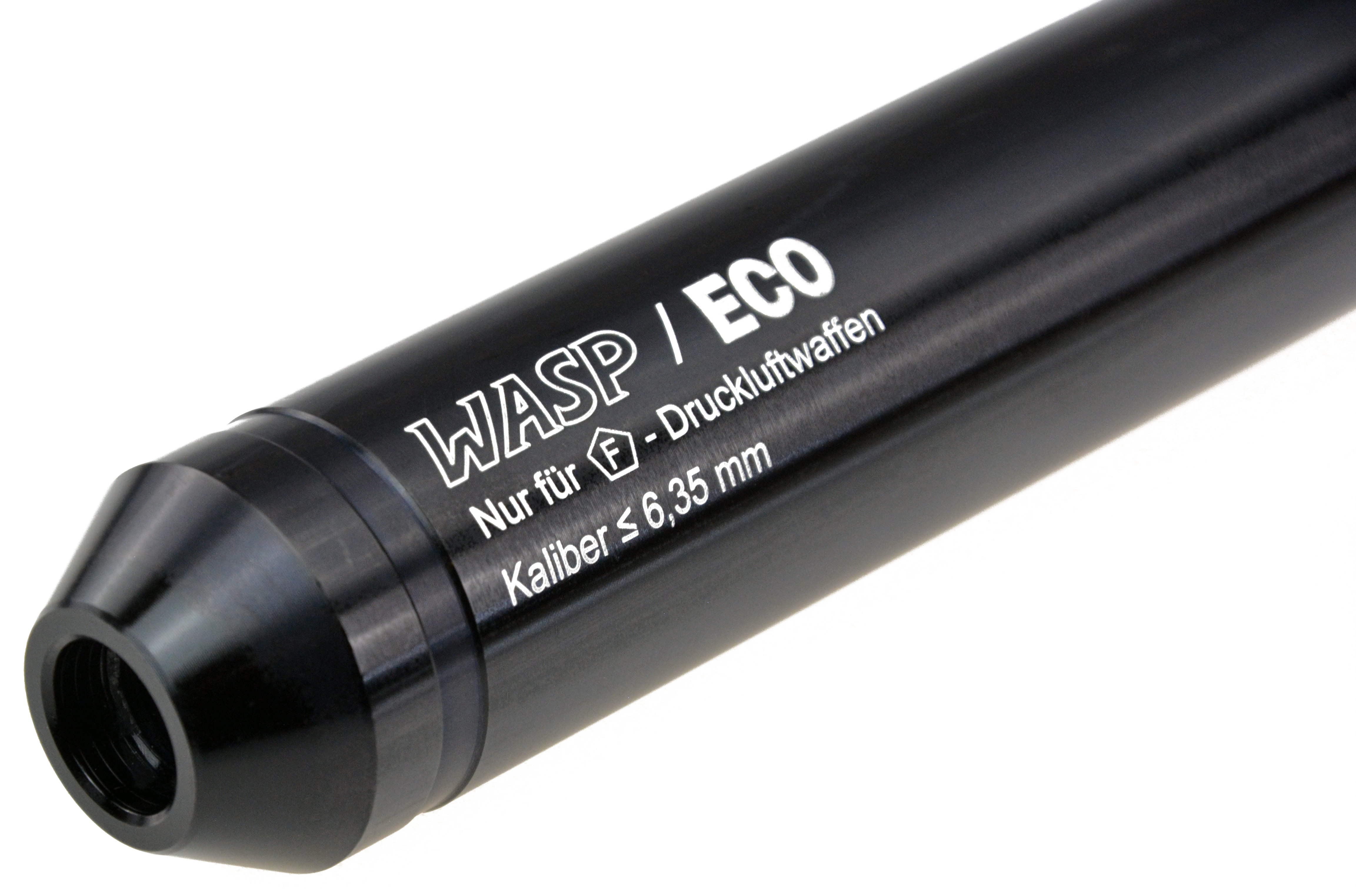 WASP ECO Schalldämpfer F - Druckluftwaffen bis Kal. 6,35 mm