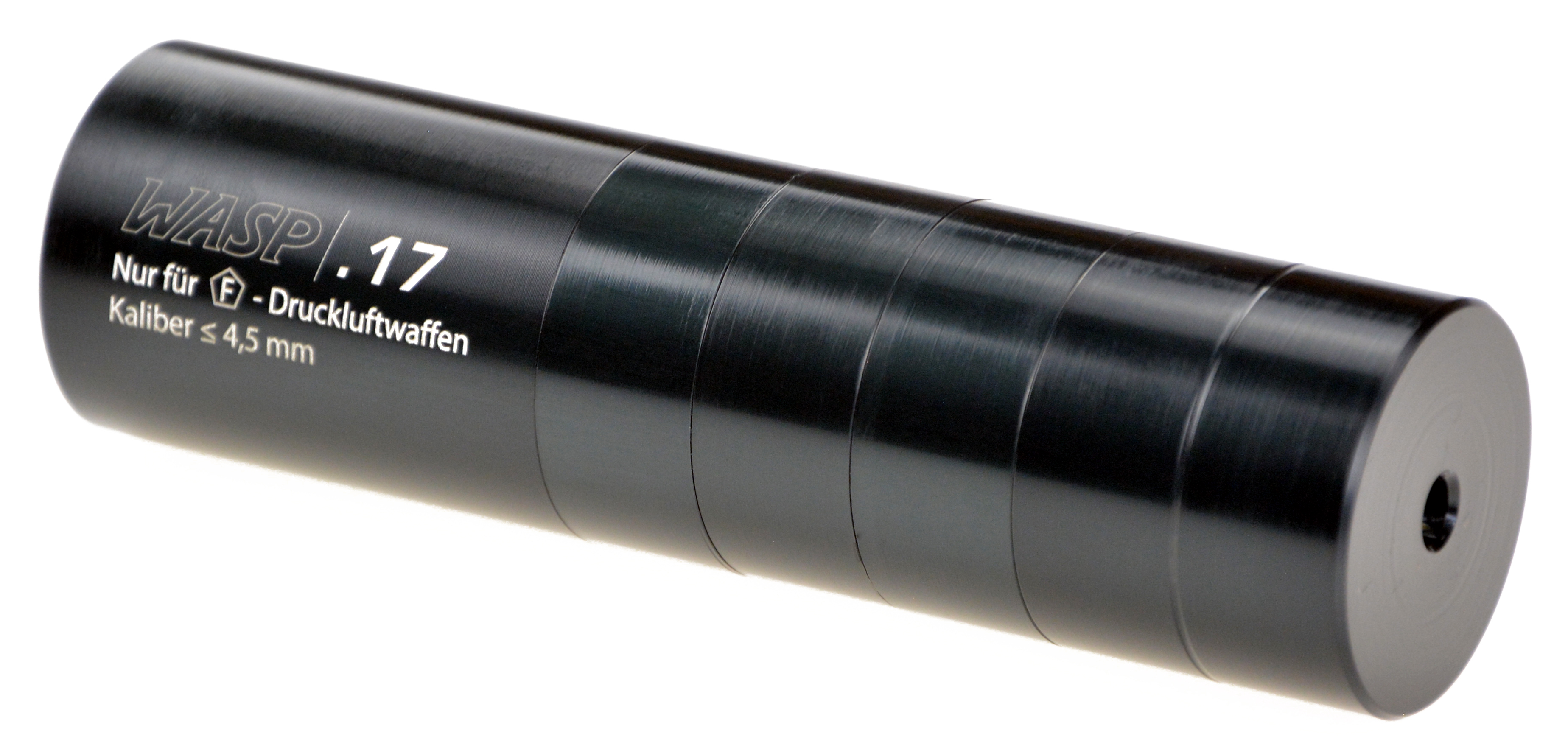 WASP .17 modularer Schalldämpfer für F-Druckluftwaffen