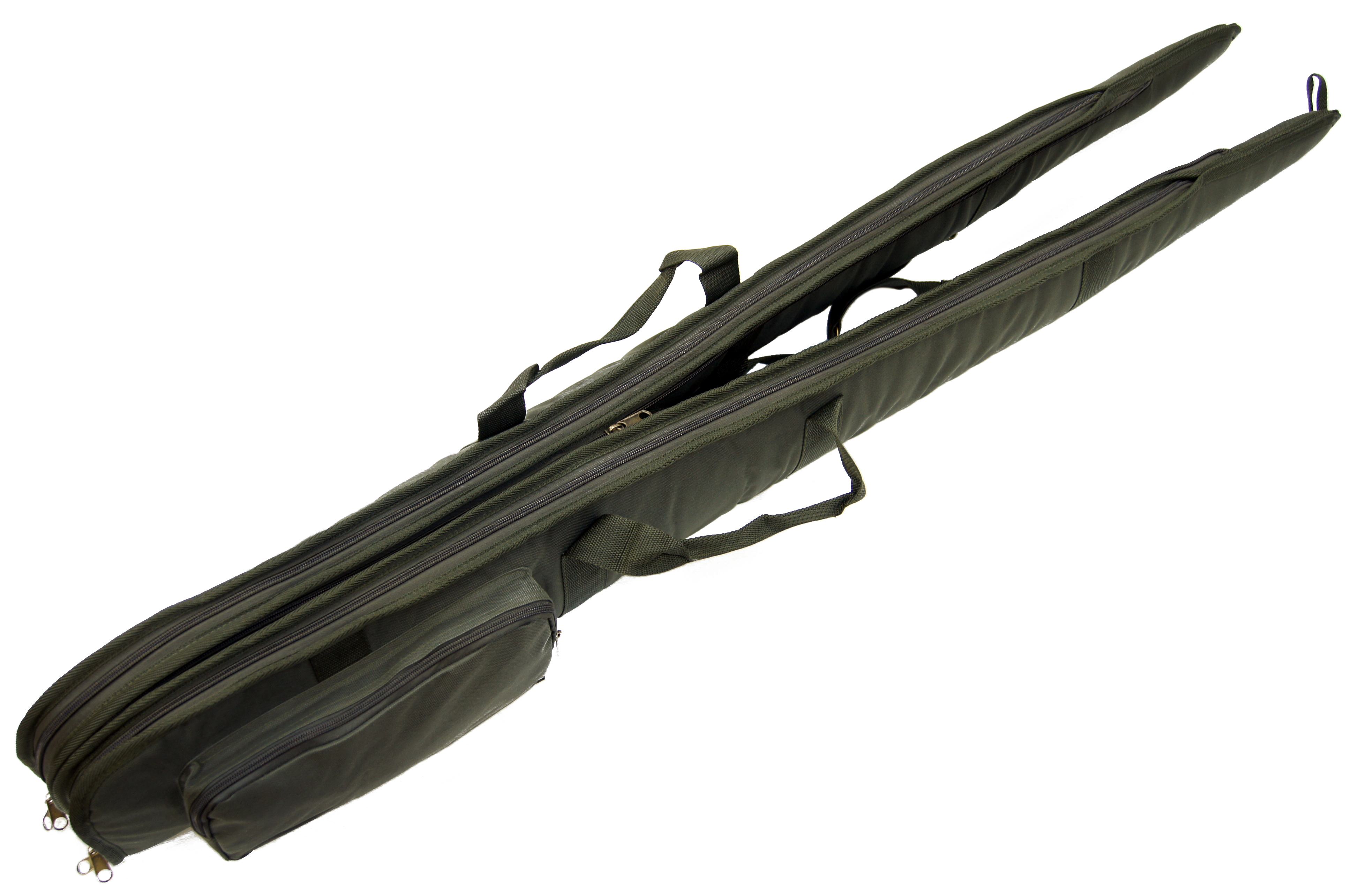 Doppel - Gewehrtasche für Langwaffen in Dunkelgrün