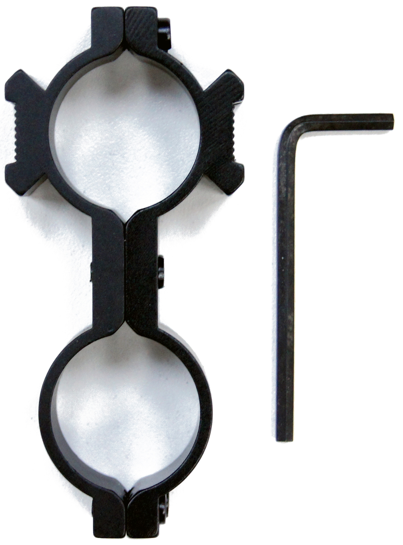 Montage 25,4 mm für Zubehör aus Aluminium mit Weaverprofilen