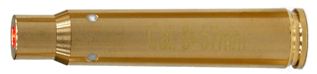 Justier Laser Patrone im Kaliber 8 x 57